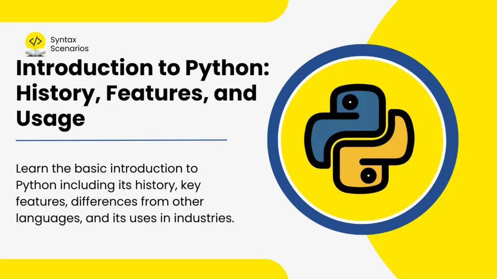 Introduction to Python