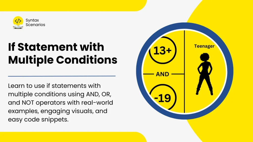 if statement with multiple conditions