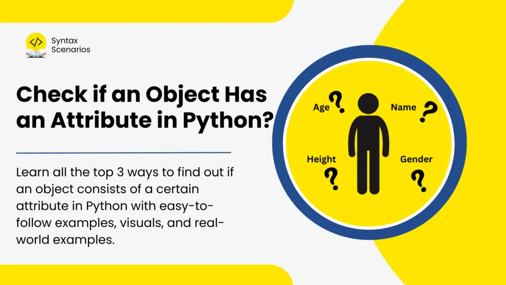 Check if an object has a certain attribute in Python