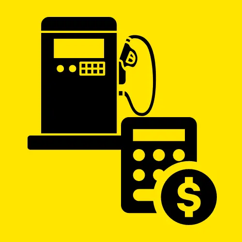 Calculate fuel costs by applying C++ operators.