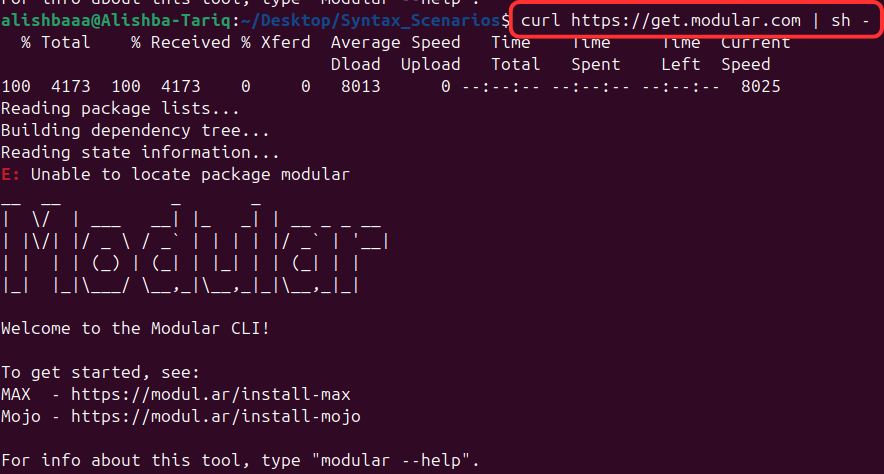 Modular CLI Installation