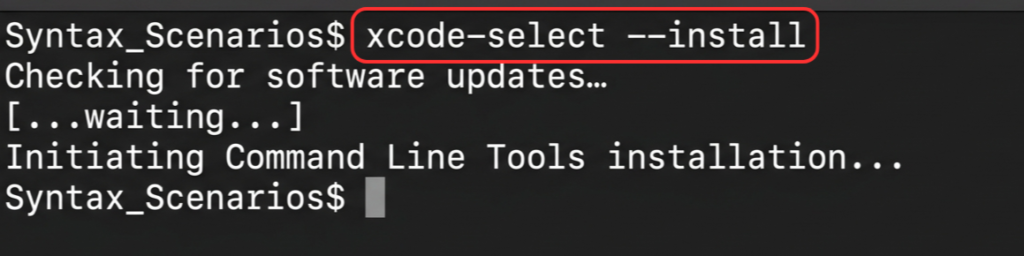 Developer Tool Installation