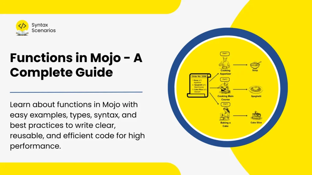 functions in mojo