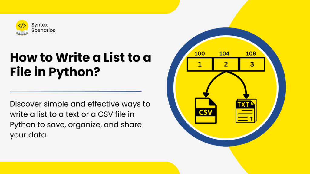 write list to a file python