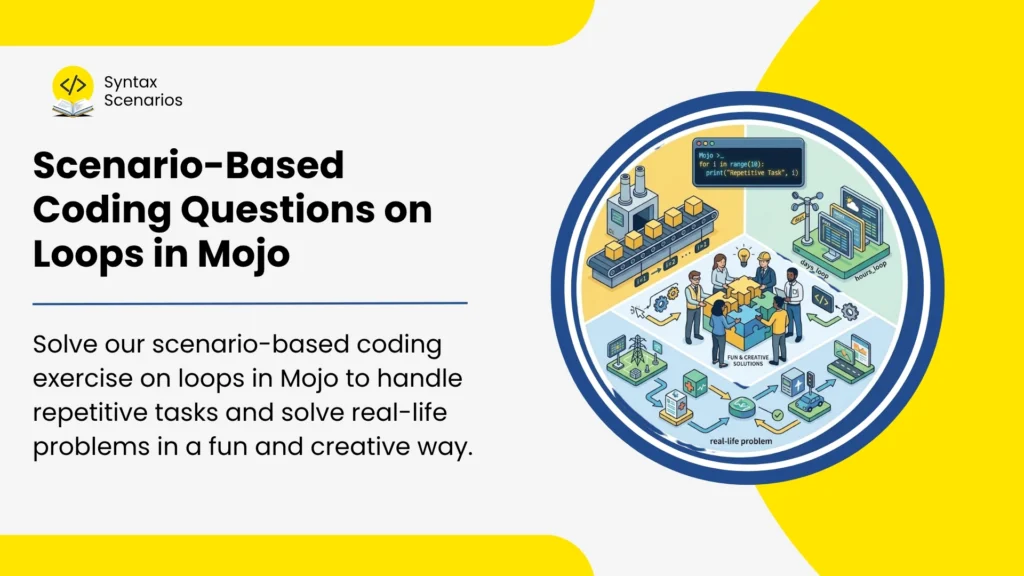 Scenario-Based Coding Questions on Loops in Mojo