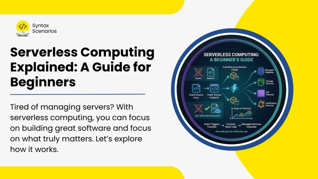 Serverless Computing Explained: A Guide for Beginners