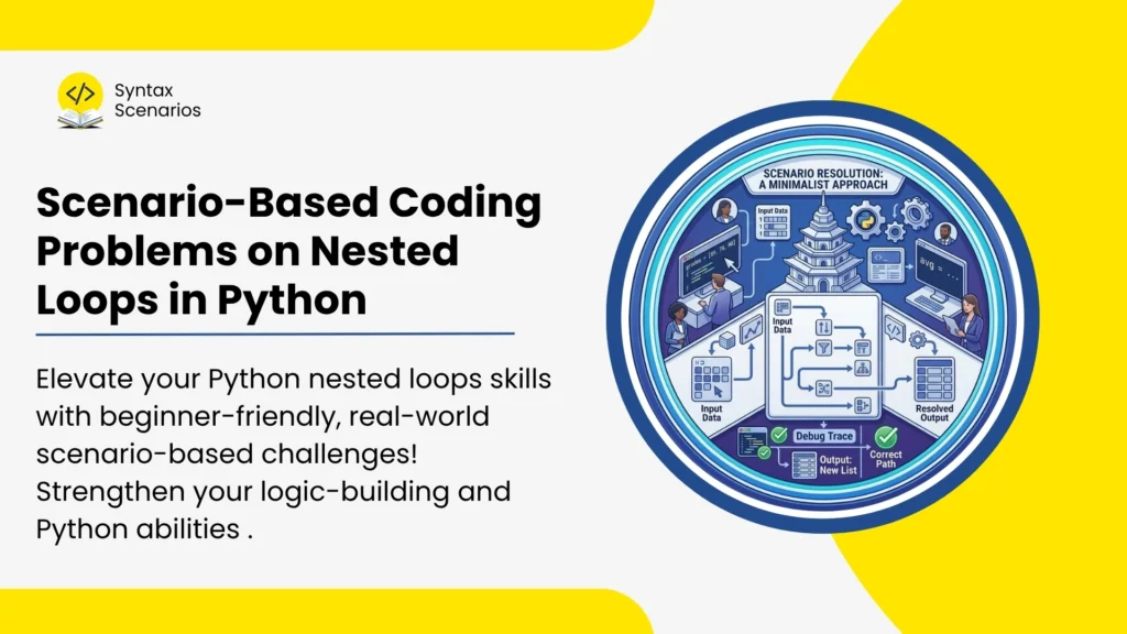 Scenario-Based Coding Problems on Nested Loops in Python