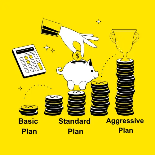 Financial Savings Plan Nested if-else Python Problem