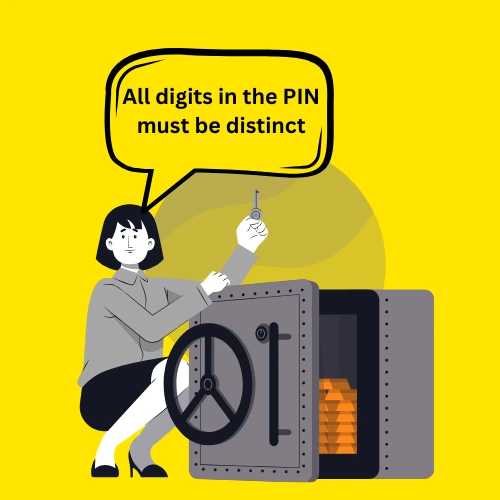 Distinct PIN
