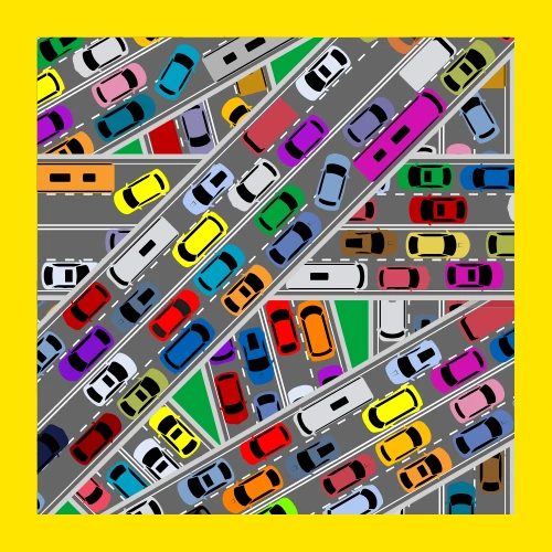 Massive Traffic Jam