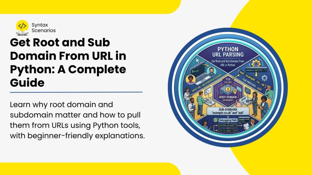 Get Root and Sub Domain From URL in Python: A Complete Guide