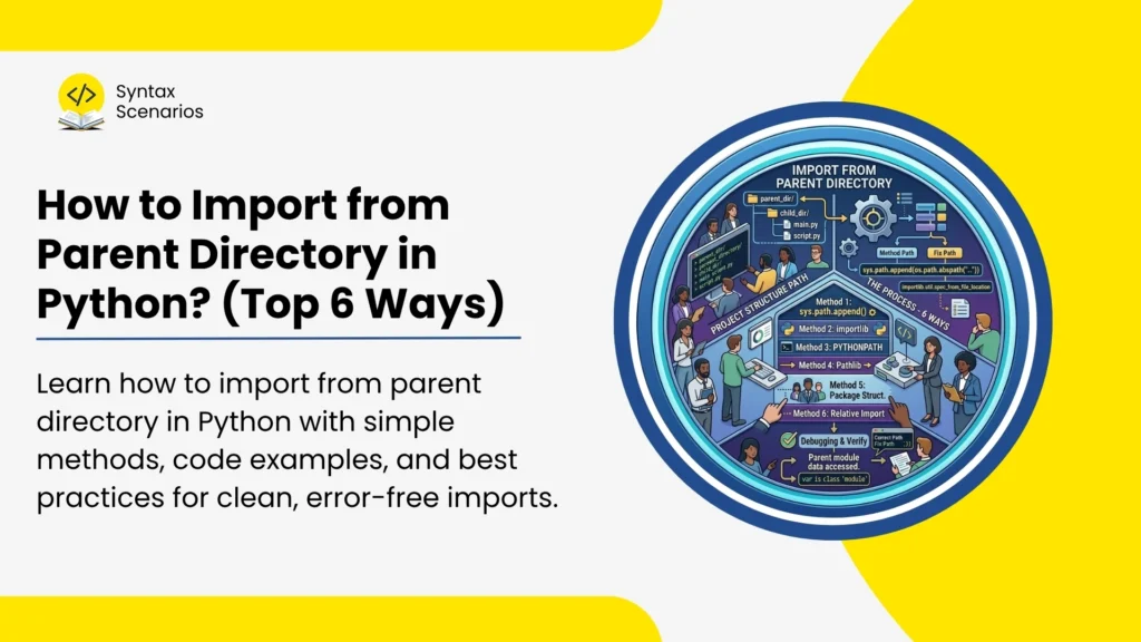 How to Import from Parent Directory in Python? (Top 6 Ways)