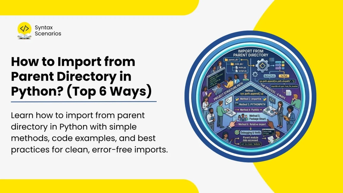 How to Import from Parent Directory in Python? (Top 6 Ways)